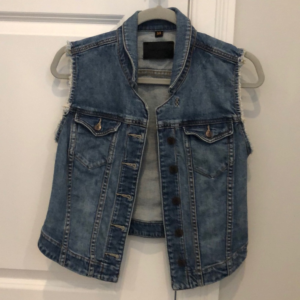 Designer Jean Vest